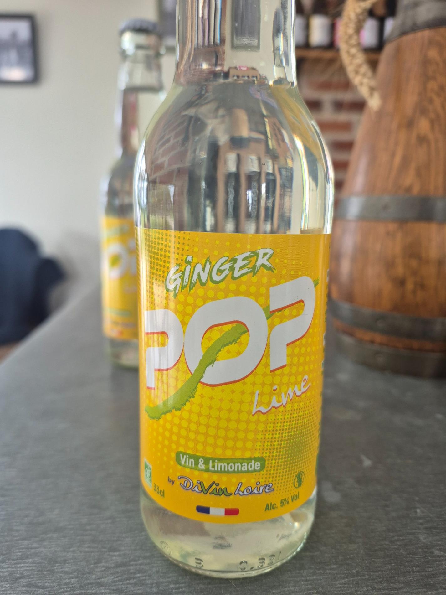 Ginger Pop Lime Bio & local Nouvelle boisson